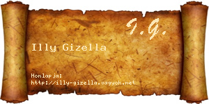 Illy Gizella névjegykártya
